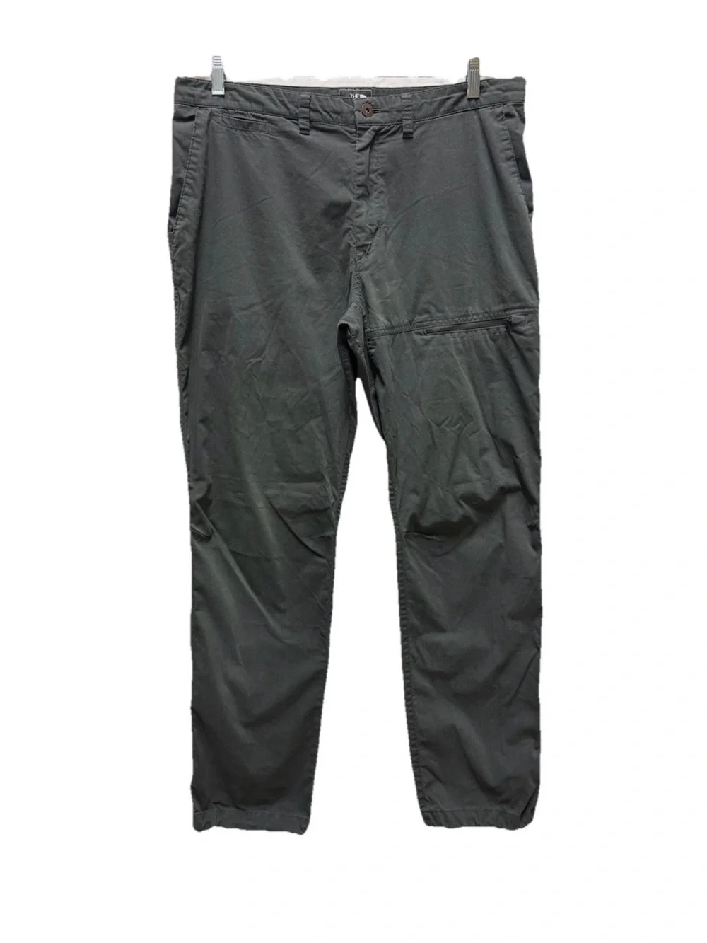 The North Face Men's Gray Nylon‎ Blend Casual Pants Regular Fit Straight Leg 36
